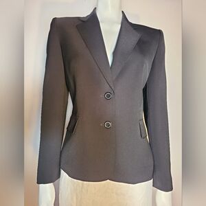 Women's Anne Klein black suit jacket size 4P
